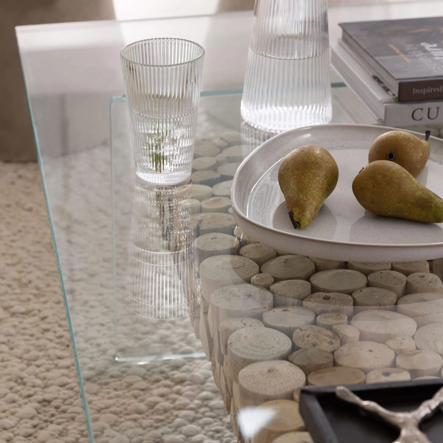 Naturalis Wood And Glass Coffee Table 7 Naturalis Wood And Glass Coffee Table - Image 7