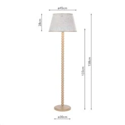 Spool Taupe Floor Lamp Base -Housing Units Furniture Store 9b59f9501b5db3fbe4a5b1725e5b3ffd 1