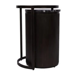 Libra Belvedere Black Nesting Side Tables -Housing Units Furniture Store 9c369e97d35fc7b1ddbd4f4f2f436cd3