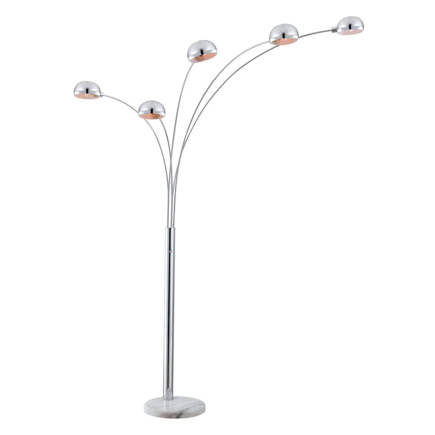 Lounge Chrome 5 Arm LED Floor Lamp 1 Lounge Chrome 5 Arm LED Floor Lamp