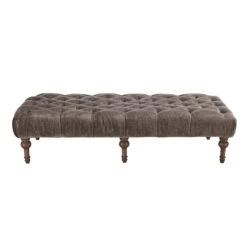 Alexander & James Viceroy Berlin Lichen Buttoned Footstool