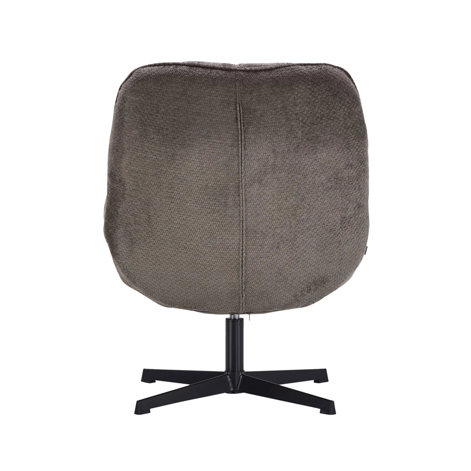 Zara Taupe Fabric Accent Swivel Chair 4 Zara Taupe Fabric Accent Swivel Chair - Image 4