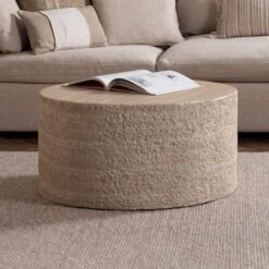 Glass House Miloa Round Textured Coffee Table 5 Glass House Miloa Round Textured Coffee Table -Housing Units Furniture Store 9e35e8ded4d83e7cfee1045edaea6095