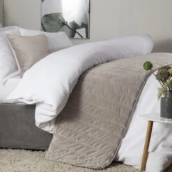 Belledorm Verona Mink Bed Runner