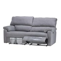 Houston Grey Fabric 3 Seater Power Recliner Sofa -Housing Units Furniture Store 9eb84991b94bd1d1fd53a57cd6dd0e3d