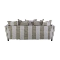Parker Knoll Harlow Stripe Moss Green Fabric Grand Pillow Back Sofa -Housing Units Furniture Store 9efcccdcdd052ef85d0fd50b096b45f8 1