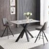 Vittorio Bar Table With Marble Effect Top