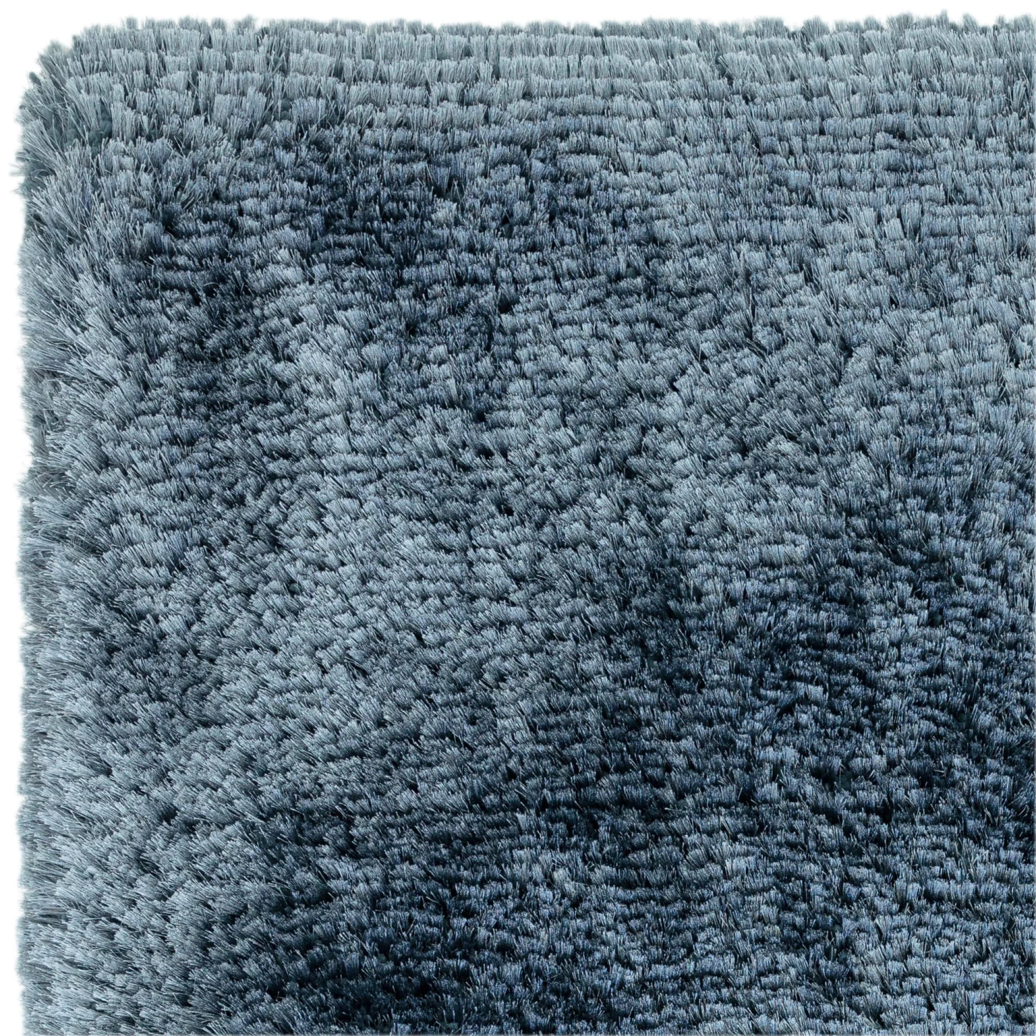 Plush Shaggy Airforce Blue 70cm X 140cm Rug 4 Plush Shaggy Airforce Blue 70cm X 140cm Rug - Image 4
