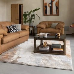 Mirage Blur Terracotta 200cm X 290cm Rug
