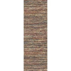 Mehari Multi Coloured 67cm X 240cm Rug