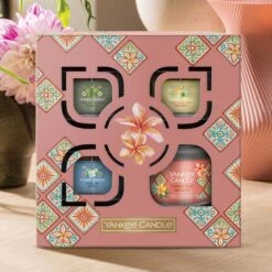Yankee Candle Tumbler & 3 Votive Candles Gift Set