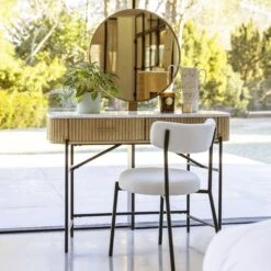 Rochelle Mango Wood & Marble Bedroom Furniture Collection -Housing Units Furniture Store a1058537ee48f55746c08b3222d1496c