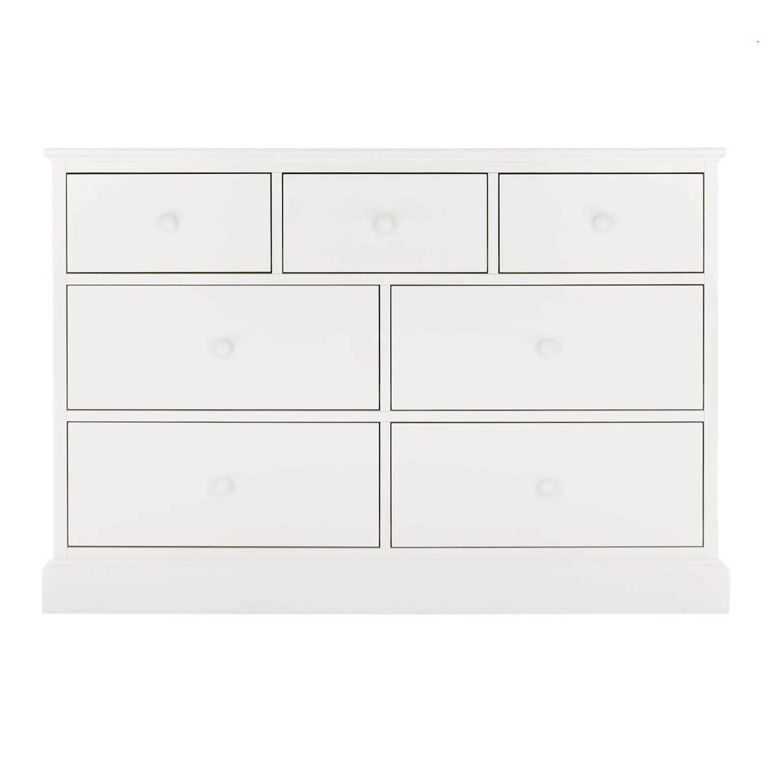 Ascot White 7 Drawer Chest 2 Ascot White 7 Drawer Chest - Image 2