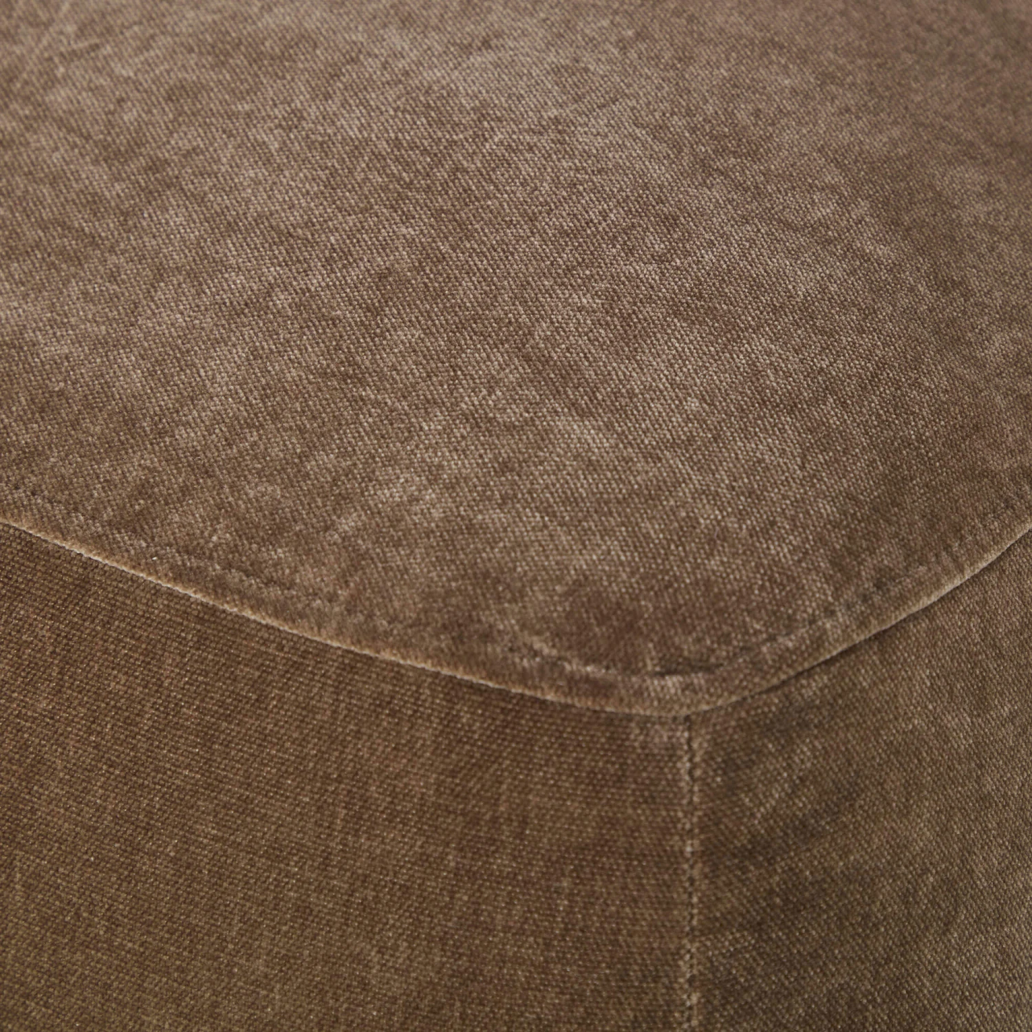 Arcadian Brown Fabric Left Hand Open Chaise Corner Sofa 6 Arcadian Brown Fabric Left Hand Open Chaise Corner Sofa - Image 6