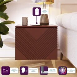 Frank Olsen Ava Mulberry Lamp Table -Housing Units Furniture Store a2f5c150e9482f27616a8c2dbd01e487 1