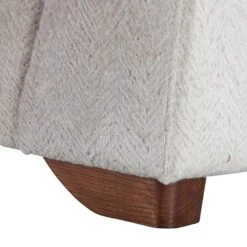 Mackenzie Ivory Chevron Textured Fabric Cuddler Sofa -Housing Units Furniture Store a2fae5a31e2bf3c6f304e181f5cf9aee