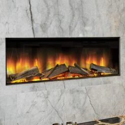 Evonic Halo 1500 Electric Fire HD Glass With British Woodland Logs -Housing Units Furniture Store a39501d5a5081beddd9e205b0395df79