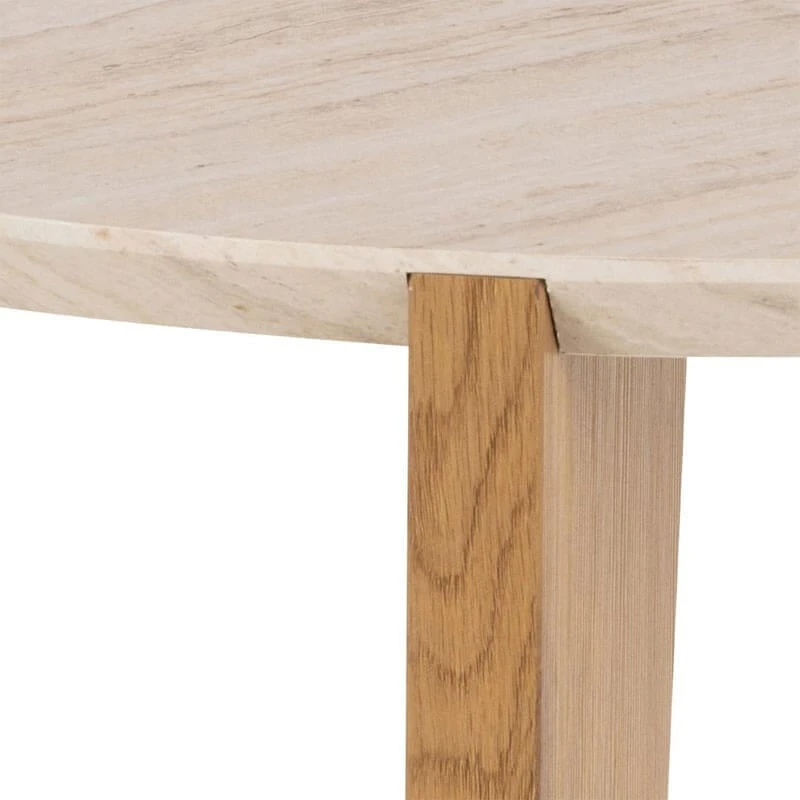 Dansgard Travertine-Effect Oak Coffee Table 5 Dansgard Travertine-Effect Oak Coffee Table - Image 5
