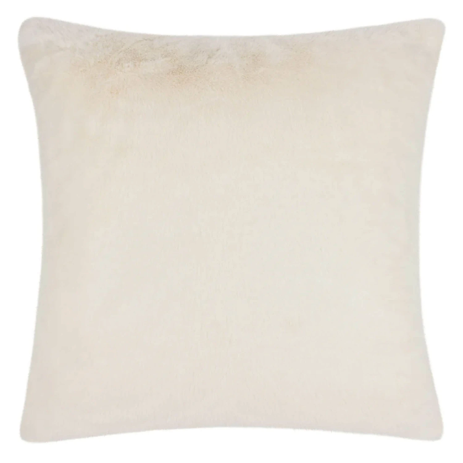 Stanza Ecru Faux Fur Cushion 2 Stanza Ecru Faux Fur Cushion - Image 2