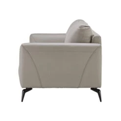 Lariano Light Grey Leather 3 Seater Sofa -Housing Units Furniture Store a4423ccadbb21559c06d7cbd0f0ecc16