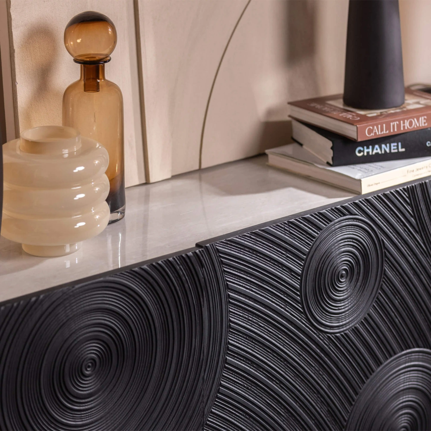 Glass House Brann Ceramic Textured Sideboard 6 Glass House Brann Ceramic Textured Sideboard - Image 6