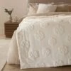 Riva Paoletti Snowflakes Faux Fur White Throw