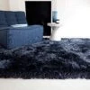 Plush Shaggy Navy Rug Collection