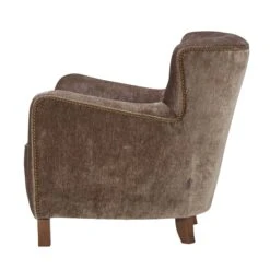 Alexander & James Strauss Berlin Lichen Accent Chair With Antique Studs 9 Alexander & James Strauss Berlin Lichen Accent Chair With Antique Studs -Housing Units Furniture Store a804135bf089af4c1391976052448c47