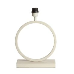 Lagos Small Cream Table Lamp Base
