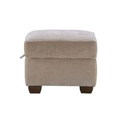 Haddon Imperial Oyster Fabric Maine Footstool With Storage -Housing Units Furniture Store a85af61801738eb71de74a0f5f06edd4