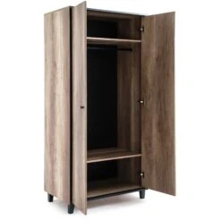 BabyStyle Montana Oak Double Wardrobe 15 BabyStyle Montana Oak Double Wardrobe -Housing Units Furniture Store a8897d46910314a4ec14f53aa1ebd13a 1
