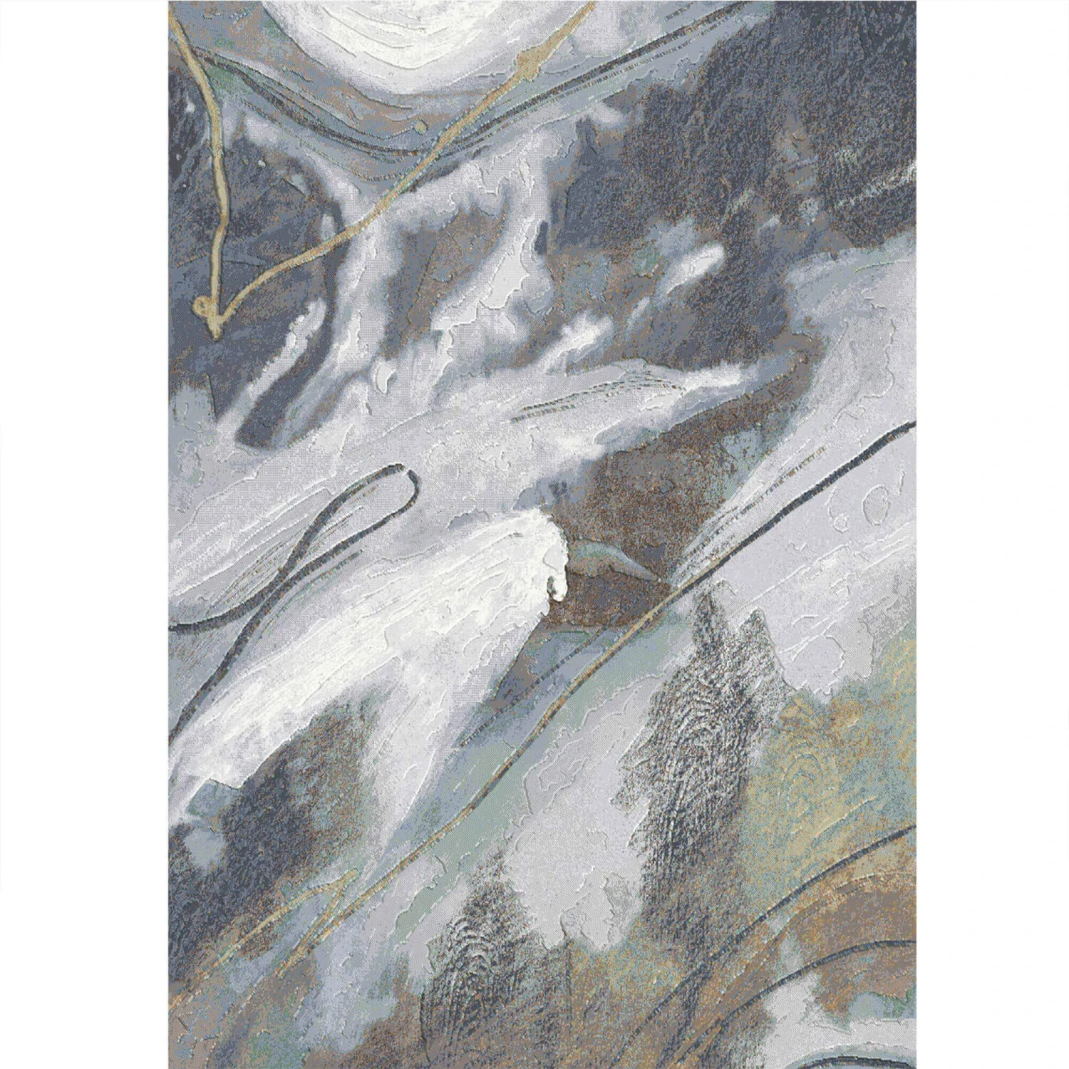 Galleria Navy Cream 240cm X 300cm Rug 2 Galleria Navy Cream 240cm X 300cm Rug - Image 2