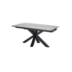 Vittorio White Extending Dining Table