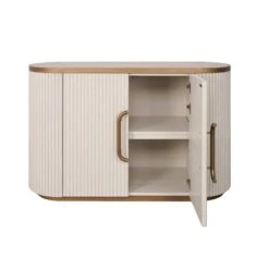 Serenity White Reeded 2 Door Sideboard -Housing Units Furniture Store a9162548d17d66c78f110f87e759e076