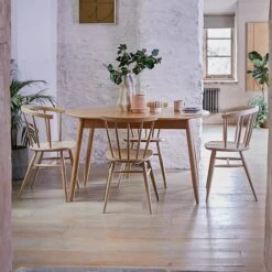 Ercol Teramo Oak Extending Dining Table