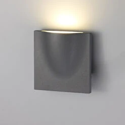Pica Anthracite Outdoor Wall Light
