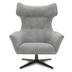 Casper Grey Fabric Swivel Chair -Housing Units Furniture Store a9ecfc385821670d3898b9a22188639a