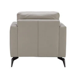 Lariano Light Grey Leather Armchair -Housing Units Furniture Store aaadac531e2098bfa076698c8a270b99