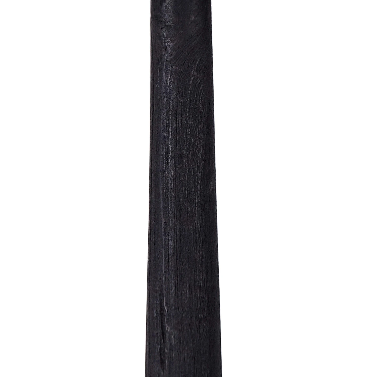 Black Wood Tall Neck Table Lamp Base 4 Black Wood Tall Neck Table Lamp Base - Image 4