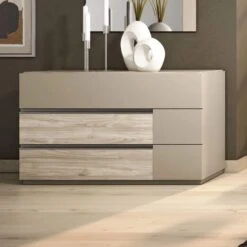 Orvieto Cream Rectangular 3 Drawer Dresser