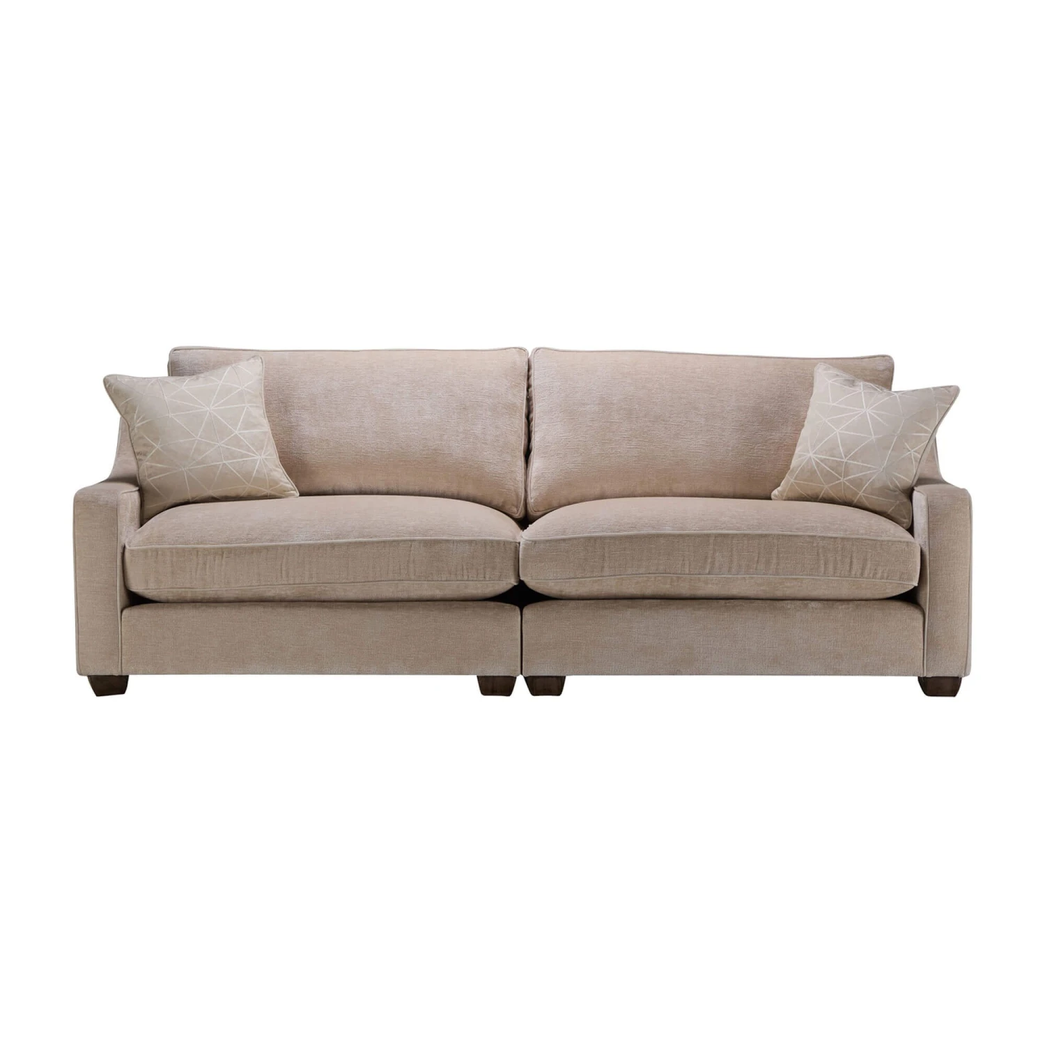 Haddon Imperial Oyster Fabric 4 Seater Sofa 2 Haddon Imperial Oyster Fabric 4 Seater Sofa - Image 2