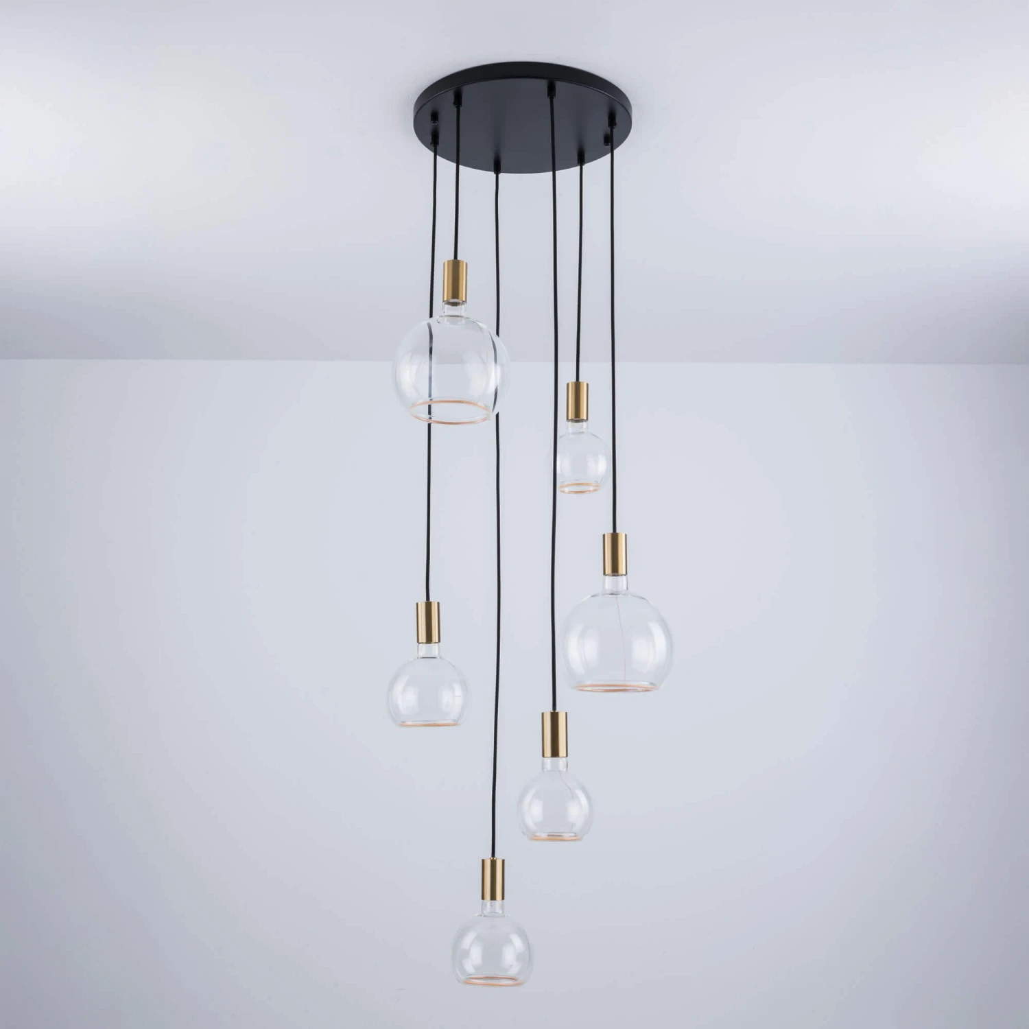 Aura Gold 6 Light Ceiling Plate 2 Aura Gold 6 Light Ceiling Plate - Image 2