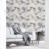 Palm Grove Natural Wallpaper
