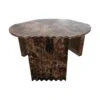 Glass House Pario Brown Marble Coffee Table