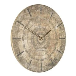 Thomas Kent Starburst Gold Grand Wall Clock