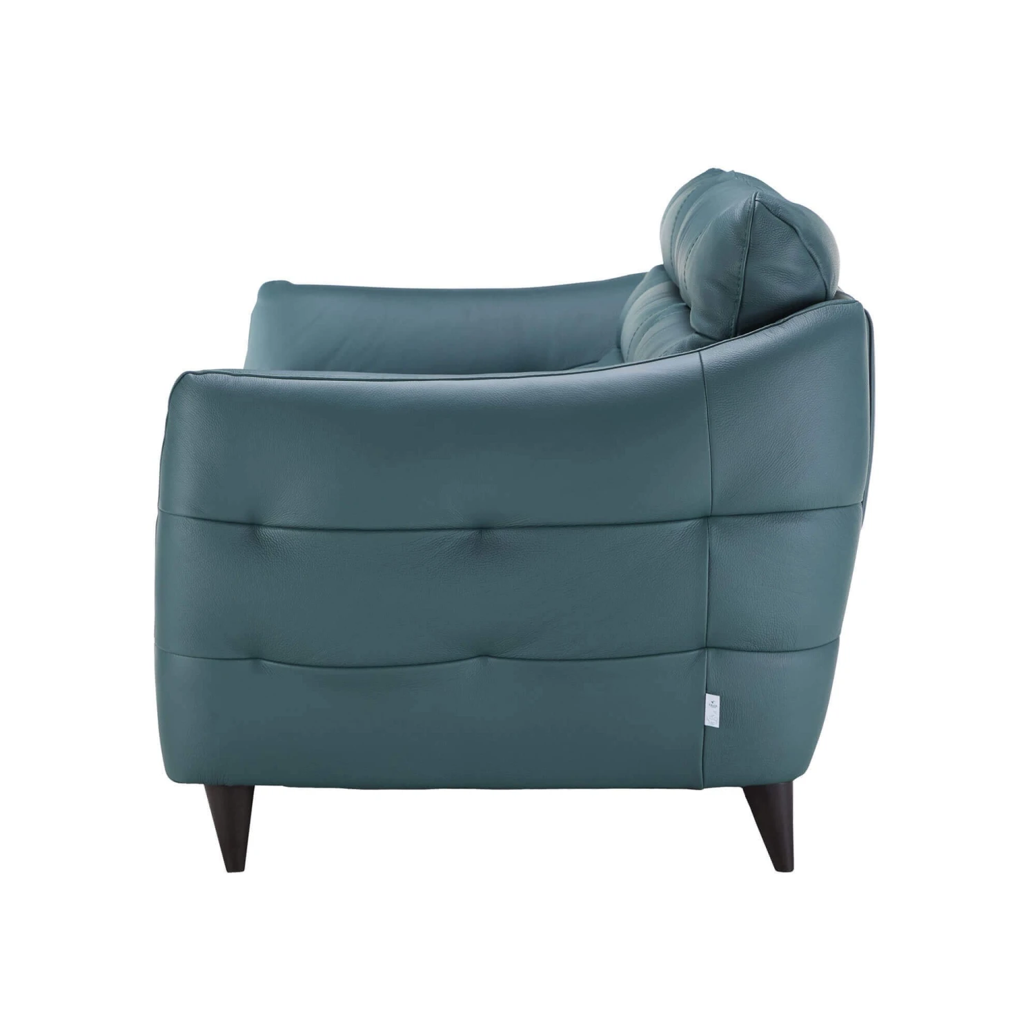 Carrera Teal Blue Leather 3 Seater Maxi Electric Recliner Sofa 5 Carrera Teal Blue Leather 3 Seater Maxi Electric Recliner Sofa - Image 5
