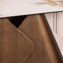 Glass House Caldo Bronze Ceramic Console Table -Housing Units Furniture Store adf16c34eea98e633d0882b99749757a