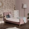 Obaby Gatsby Pink Velvet Toddler Bed