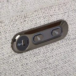 Marco Light Grey Fabric Power Glider Recliner Chair -Housing Units Furniture Store af07ce498a0ccdf94dab29c68e5f774b