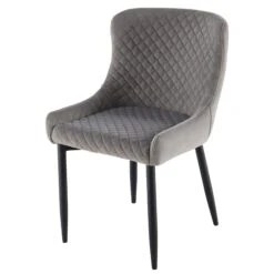 Rossini Extending Dining Table And 6 Toby Light Grey Velvet Dining Chairs -Housing Units Furniture Store af4d7ddfd74682d21f83c05e01a899c8